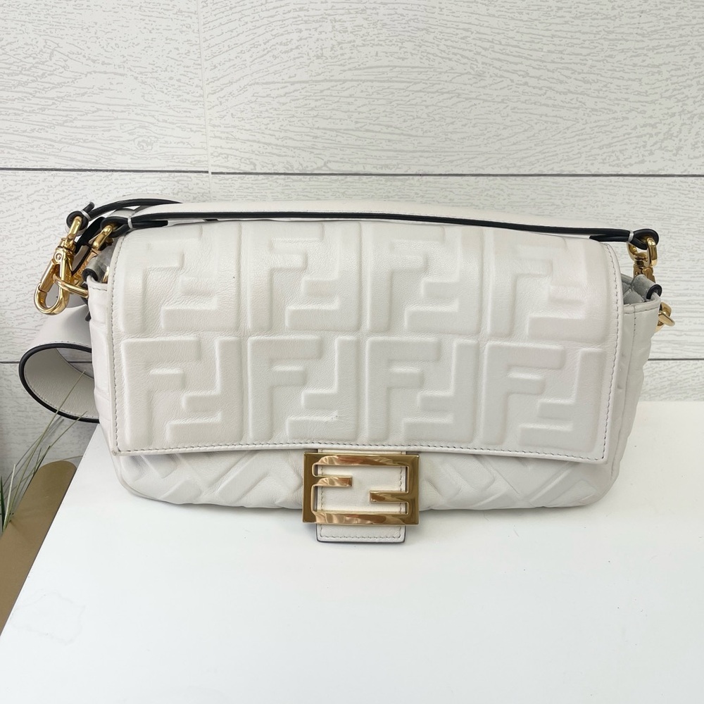 Fendi Nappa Leather Baguette